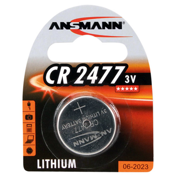 Ansmann CR2477 Lithium Coin Cell | 1 Pack