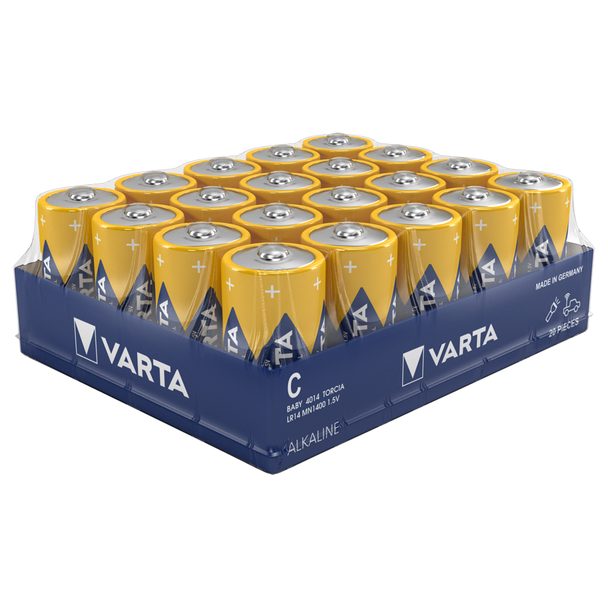 Varta Industrial Pro 4014 C LR14 Batteries | Box of 20