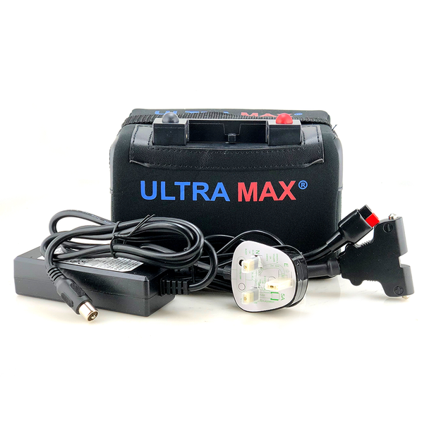 Ultramax Lithium Golf Caddy Battery 22-12 USB