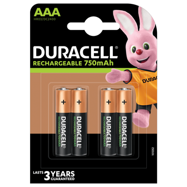 Duracell Rechargeable AAA 750mAh Review: Consistent performance