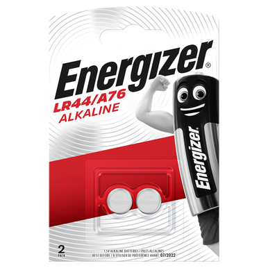 Energizer Lr44 6 Button Cell Batteries 2 Pack