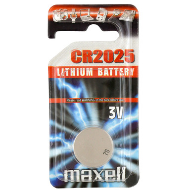 CR2025-MX PILE LITHIUM BOUTON 3V CR2025 MAXELL