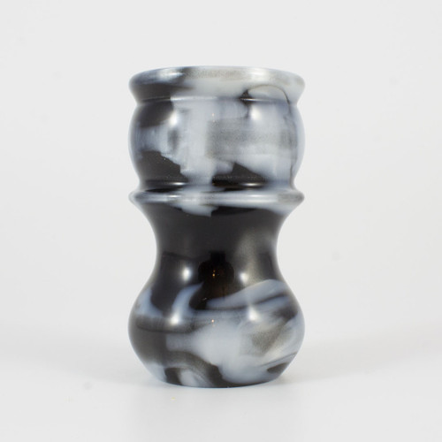 Acrylic Shaving Brush Handle - Black & White