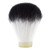 White and black synthetic shaving brush knot 20mm