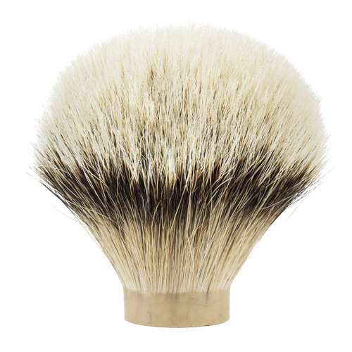 Ultra Density High Mountain White Silvertip Badger Hair