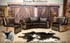 Rustic Cowhide Furniture