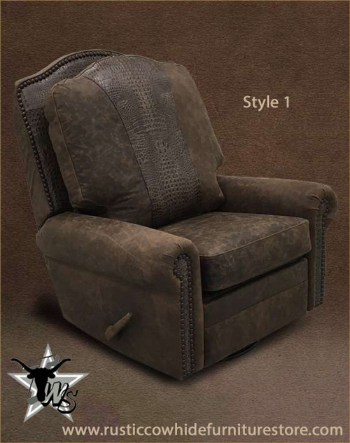 alligator-embossed-leather-chair-or-recliner