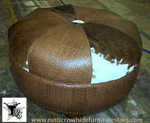 crocodile-and-cowhide-footstool-foot-stool-ottoman