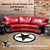 ski-lodge-curved-theater-sofa-red-leather-cowhide