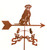 Labrador retriever weathervane