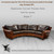 cowboy-two-toned-genuine-leather-curved-theater-seating-with-alligator-accent cowboy-two-toned-genuine-leather-curved-theater-seating-with-alligator-accent