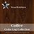 cedar log furniture coffee stain sample