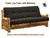 cedar-log-futon-with-mattress