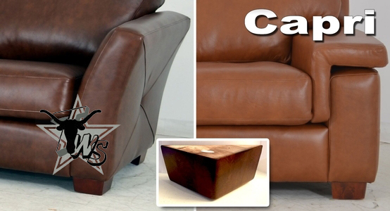 capri-foot-option-for-cowhide-and-leather-furniture