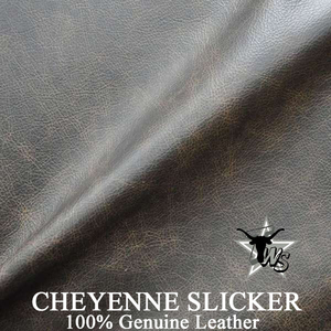 cheyenne-slicker 100% leather for log cabin and lodge furniture
