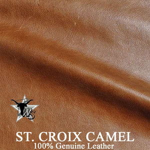 st.-croix-camel 100% leather for log cabin and lodge furniture
