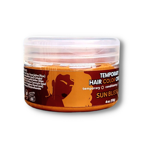 SUN BLISSED - Temporary Hair Color Cream - UJESBE NATURALS - www.ujesbe.com