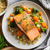 Seared Salmon with Brown Butter | Diabetic Special Diets SendaMeal.com 15.95 1080