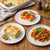 Vegetarian Pasta Night bundle of six chef-prepared Italian meals from SendaMeal