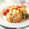 Perfect Crab Cakes served with a golden top