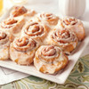 Iced cinnamon rolls in Celebration Brunch