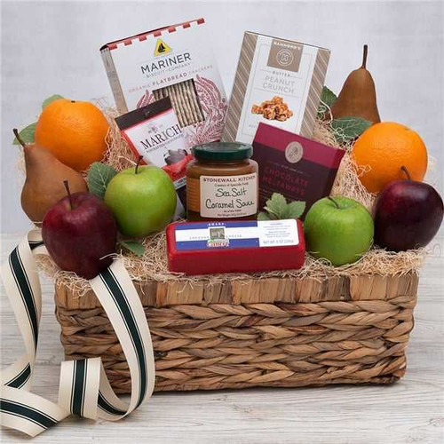 Gift Basket Delivered With Fruit SendaMeal.com