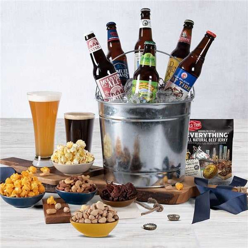 40th Birthday Gift For Him - Microbrew Beer Gift SendaMeal.com