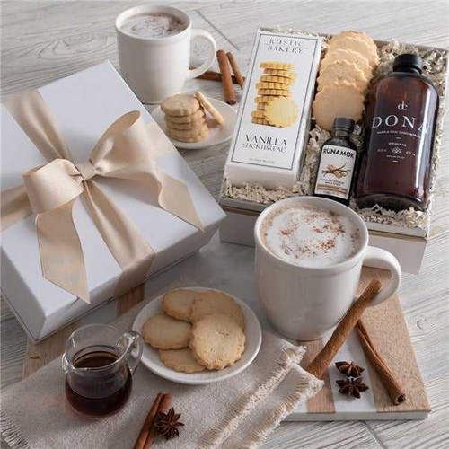 Spiced Chai and Cookies Gift Box SendaMeal.com