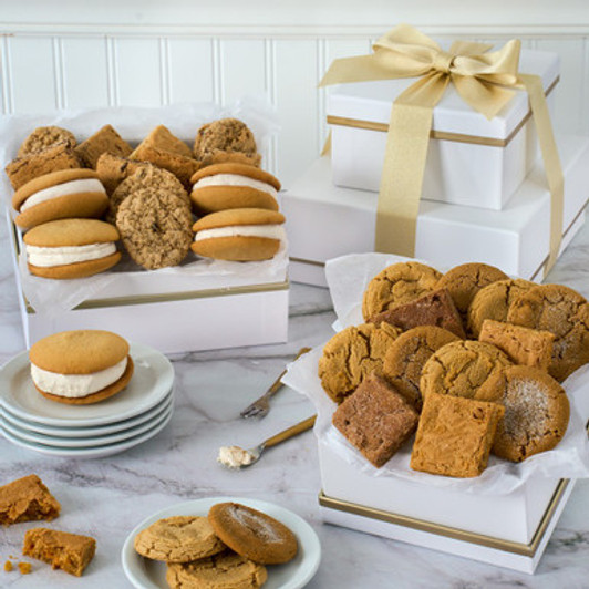 VANILLA AND BLONDIE BAKED GOODS CLASSIC GIFT BOX