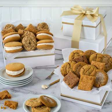 Vanilla and Blondie Baked Goods Premium Gift Box SendaMeal.com