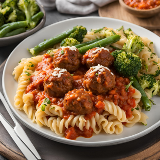 Meatballs Marinara View All Meals SendaMeal.com