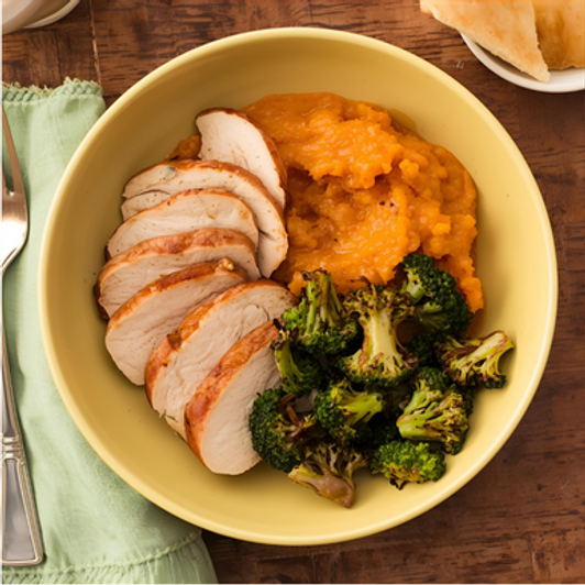 Roast Turkey Breast Dinner View All Meals SendaMeal.com 14.95