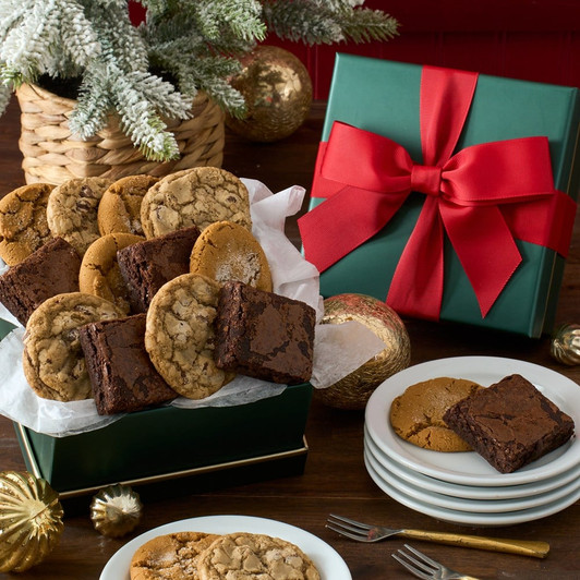 Cookies and Brownies Baked Goods Sampler New Baby SendaMeal.com 59.95
