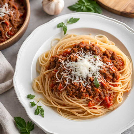 Spaghetti Meat Sauce Bolognese SendaMeal.com