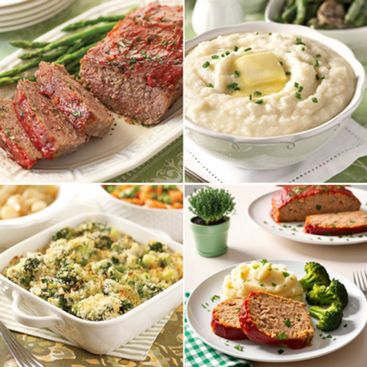 Meatloaf Dinner (Family Size) View All Meals SendaMeal.com