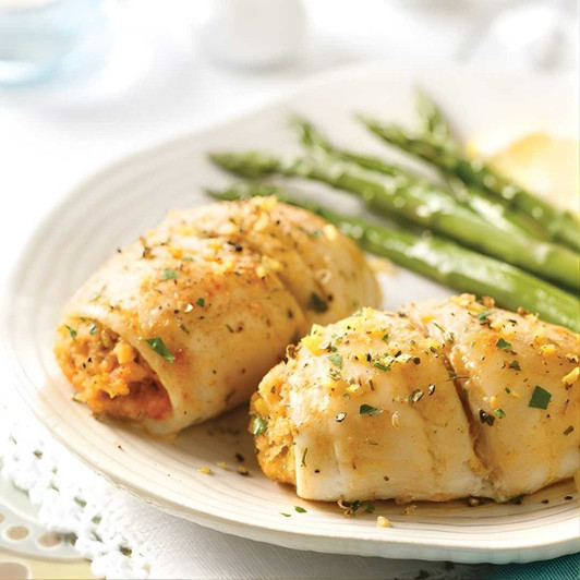 Stuffed Sole with Lobster Butter SendaMeal.com