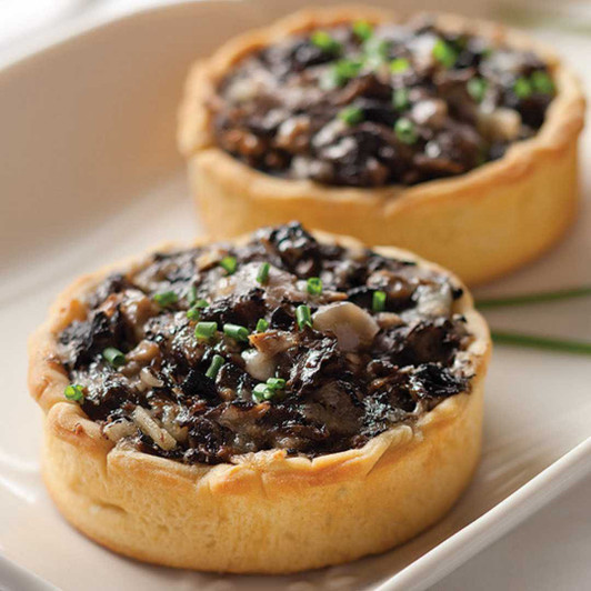 Wild Mushroom Tarts SendaMeal.com