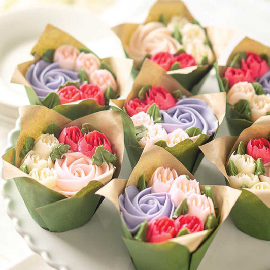 Cupcakes in Bloom SendaMeal.com