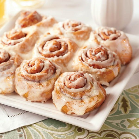 Iced Cinnamon Rolls