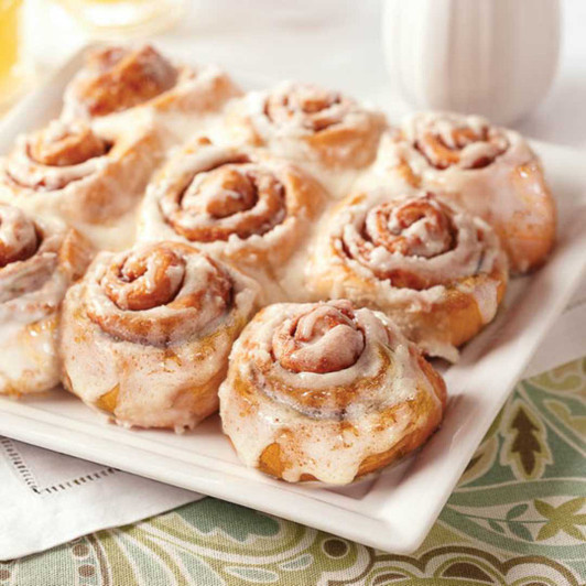 Iced Cinnamon Rolls SendaMeal.com
