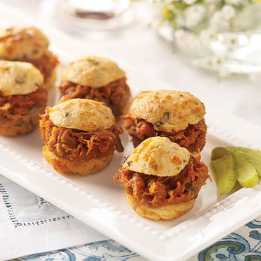 BBQ Pork Biscuits