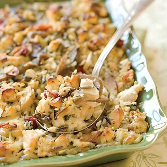 Chicken and Wild Rice Casserole SendaMeal.com