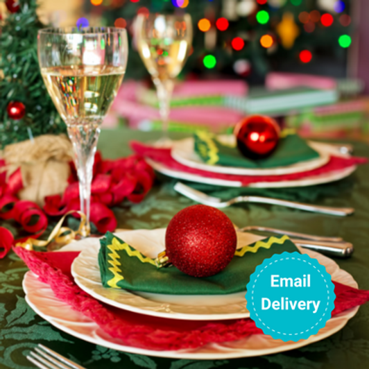 Christmas Meal Gift Meal Vouchers SendaMeal.com