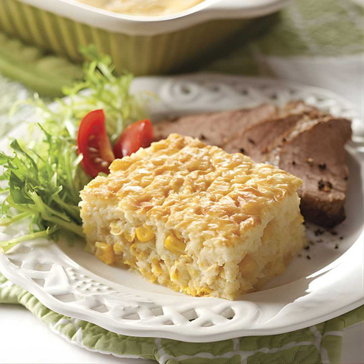 Corn Soufflé Casserole SendaMeal.com