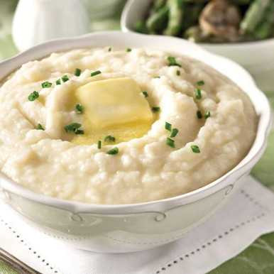 Crème Fraîche Mashed Potatoes SendaMeal.com