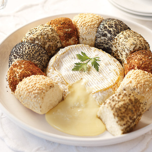 Camembert Cheese Bread Flower 1080