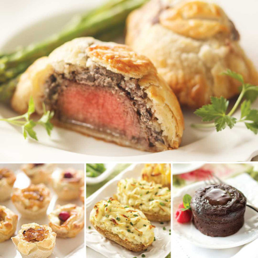 Beef Wellington Special Complete Dinner SendaMeal.com