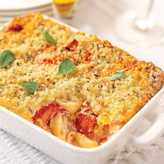 Lobster Mac and Cheese Casserole View All Meals SendaMeal.com