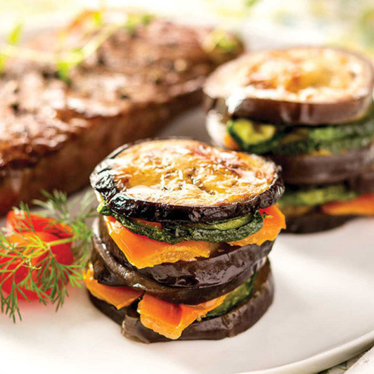 Vegetable Napoleon SendaMeal.com