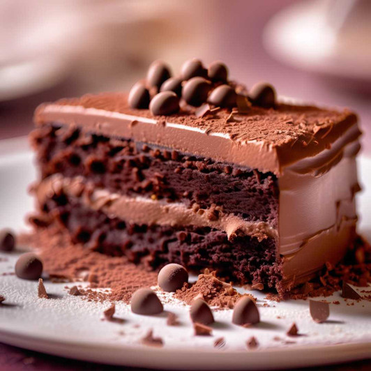 Chocolate Mousse Cake SendaMeal.com